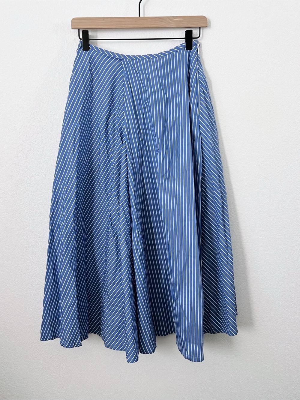 COS Striped Midi Skirt